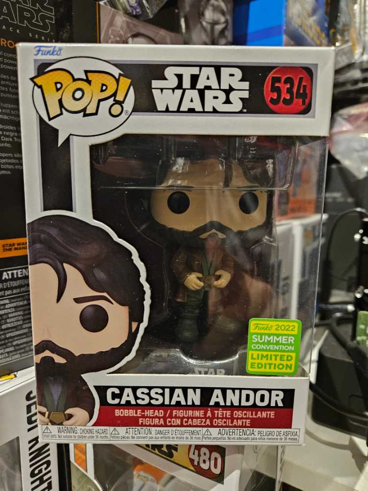 Star Wars: Cassian Andor - Funko (Funko Pop!) action figure collectible [Barcode 889698653336] - Main Image 2