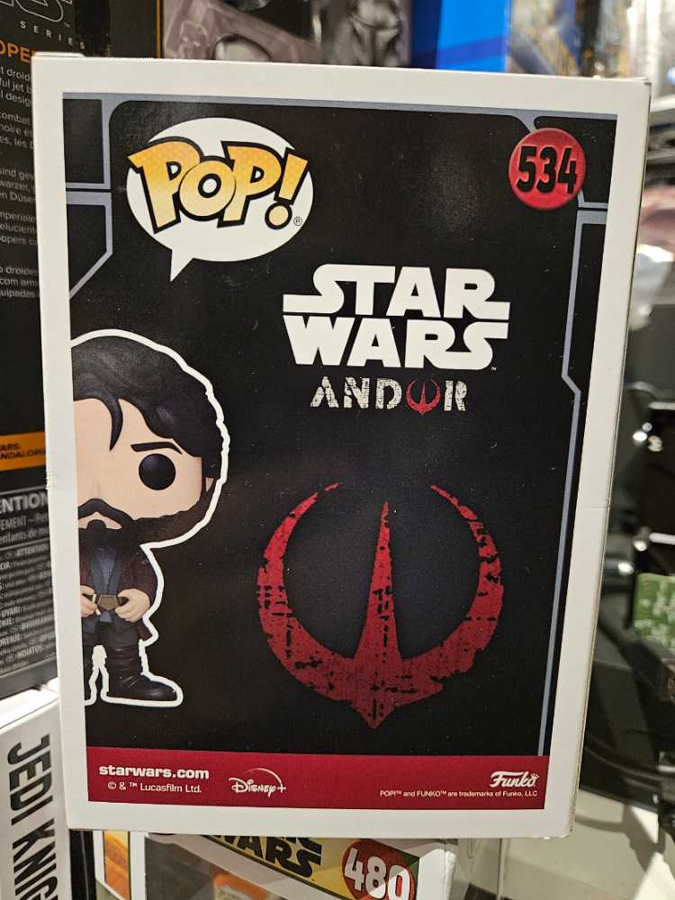 Star Wars: Cassian Andor - Funko (Funko Pop!) action figure collectible [Barcode 889698653336] - Main Image 3