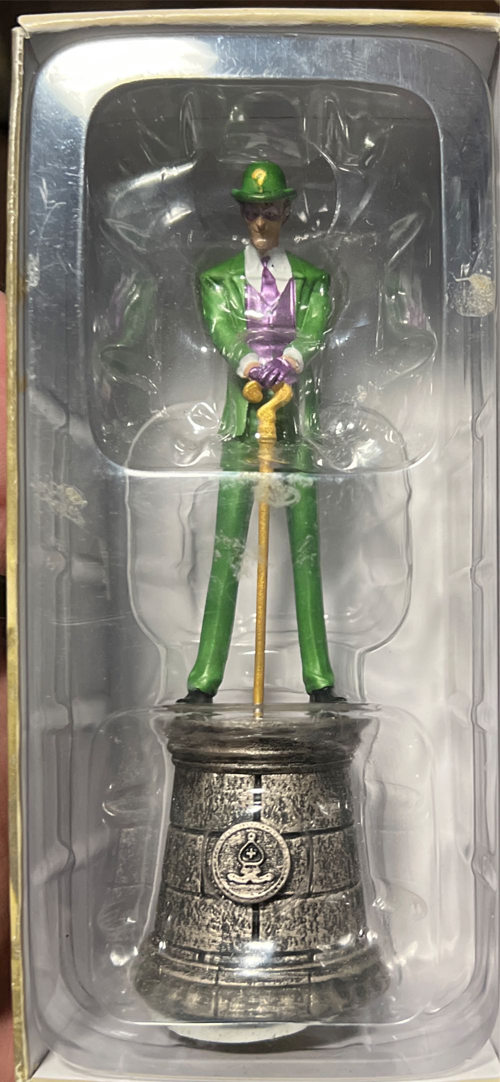 The Riddler - Black Bishop - Eaglemos Collections (Marvel Chess Collection) action figure collectible - Main Image 1
