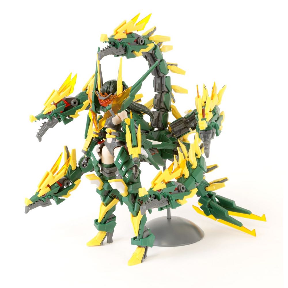 Guan Yu X Raijin Dx Heavy Armor Version Syokonki Model Kit  action figure collectible [Barcode 4570040950086] - Main Image 2