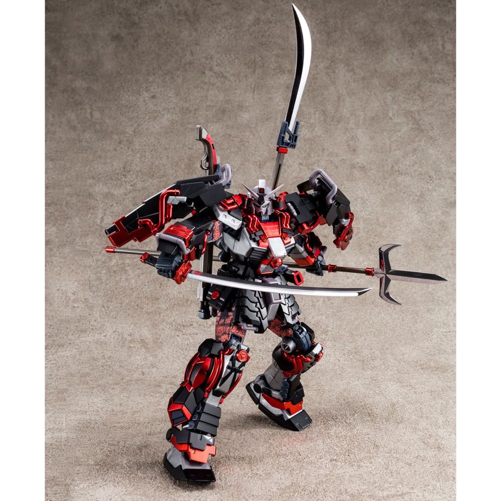 Shin Musha Gundam Sengoku No Jin Black Robe Large Armor  action figure collectible [Barcode 4573102632791] - Main Image 2