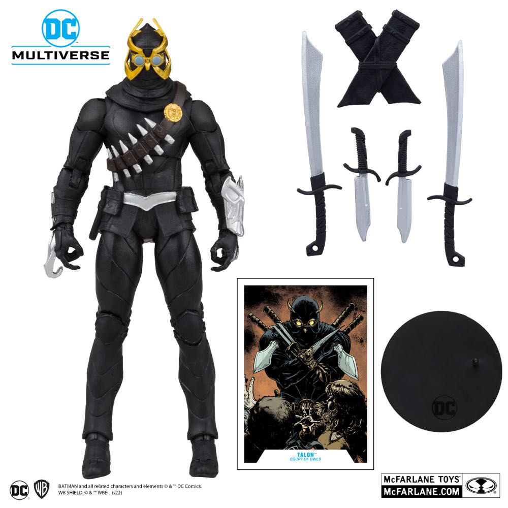 Talon - DC - BATMAN VILLAINS (Court Of Owls) action figure collectible [Barcode 787926152845] - Main Image 3