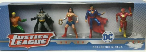 Justice League 3” Collector 5 Pack - Mattel (Justice League) action figure collectible [Barcode 887961839845] - Main Image 1