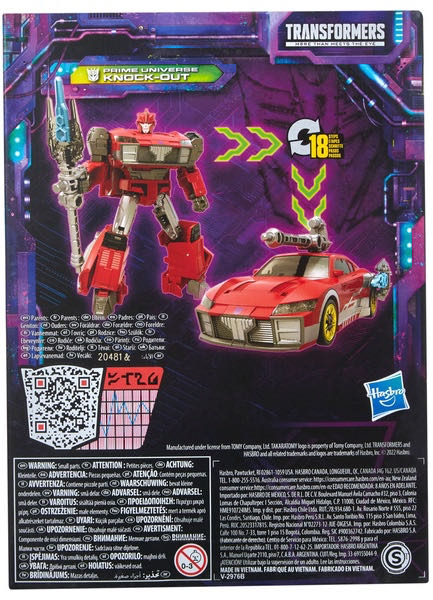 Knock-Out (Prime Universe) Decepticon - Hasbro (Transformers: Legacy) action figure collectible [Barcode 5010993972005] - Main Image 4