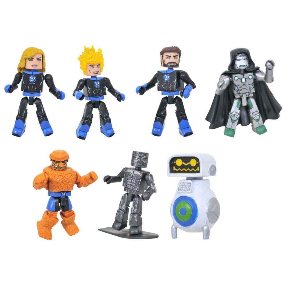 The Fantastic Four Deluxe Set - Diamond Select Toys (Fantastic Four) action figure collectible [Barcode 699788841587] - Main Image 3