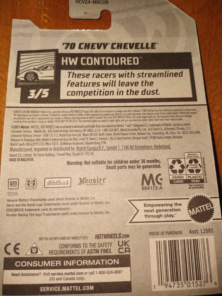 Chevy Chevelle ’70  action figure collectible - Main Image 2