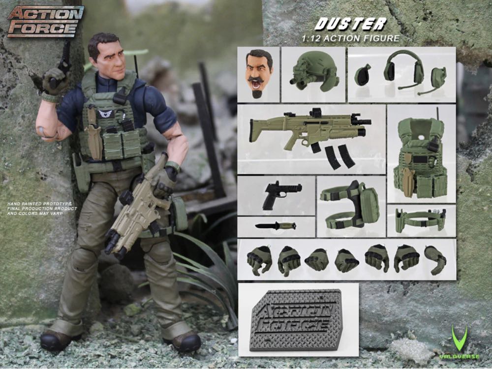 Duster - Valaverse (Action Force Figure) action figure collectible [Barcode 618952266971] - Main Image 3