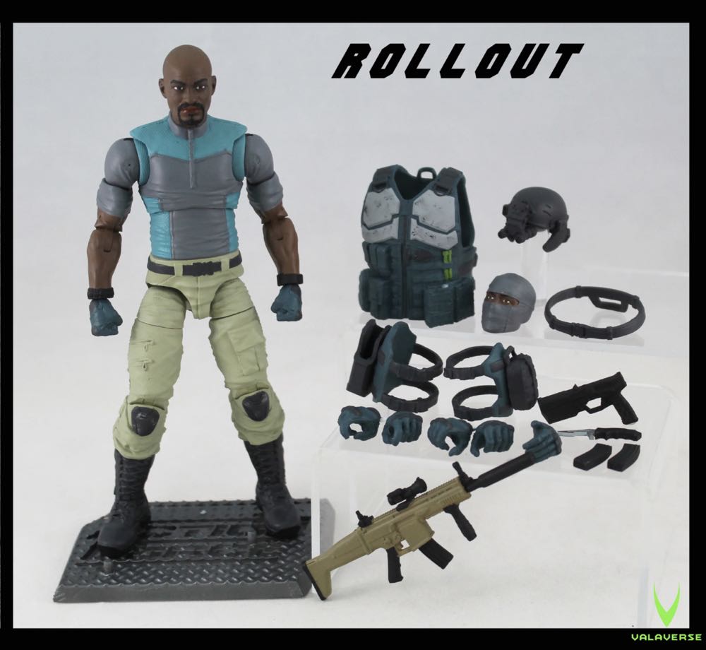 Rollout - Valaverse (Action Force Figure) action figure collectible [Barcode 618952266933] - Main Image 4