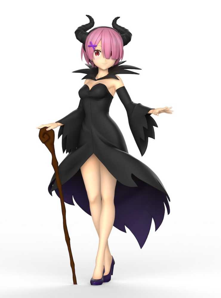 Ram Sleeping Beauty Farytail Ver. - FuRyu action figure collectible - Main Image 2