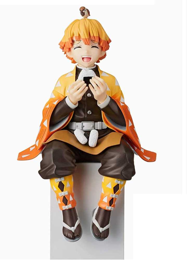 Zenitsu Sitting Version With Bird Noodle Stopper - Sega (Demon Slayer) action figure collectible - Main Image 2