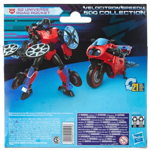 Transformers Legacy Velocitron Speedia 500 Collection: Road Rocket - Hasbro (Transformers Legacy) action figure collectible [Barcode 5010994115456] - Main Image 4