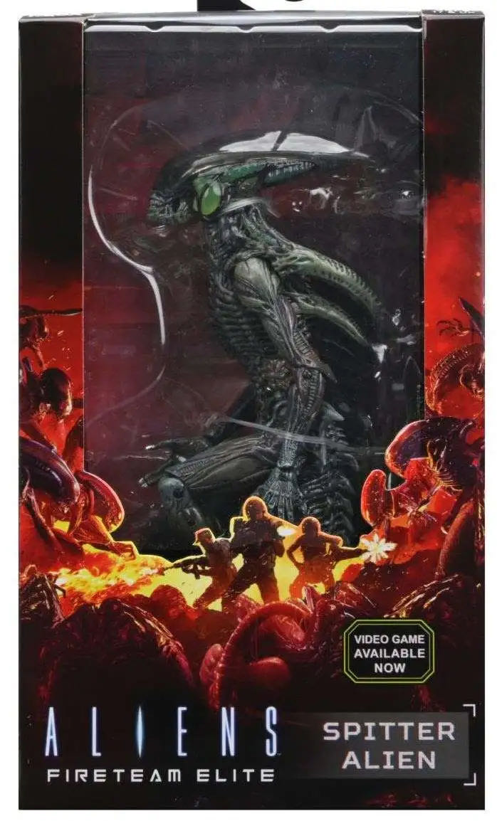 NECA Fireteam Elite Spitter Alien  action figure collectible - Main Image 3
