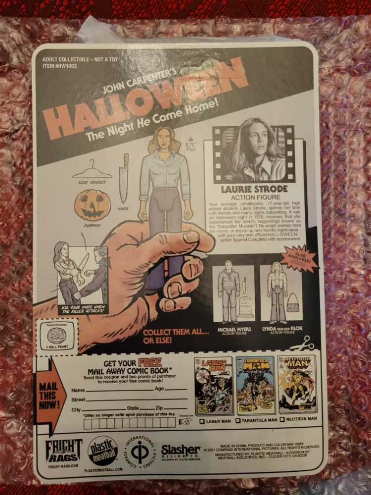 Laurie Strode - Fright Rags (Halloween) action figure collectible - Main Image 2