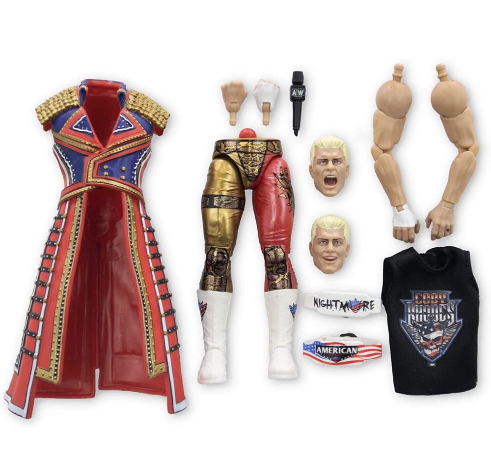 Cody Rhodes - Jazwares LLC (AEW Unrivaled Supreme) action figure collectible [Barcode 191726457367] - Main Image 4