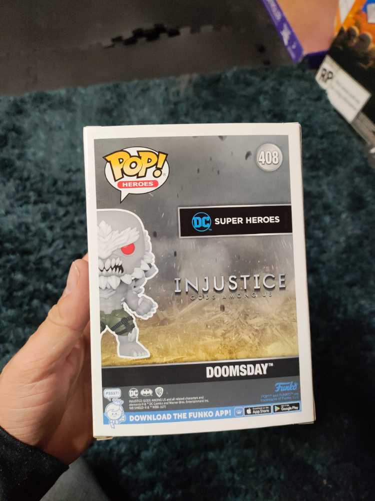DC: Doomsday Funko Pop  - Funko (Funko Pop! Heroes) action figure collectible [Barcode 889698581547] - Main Image 3