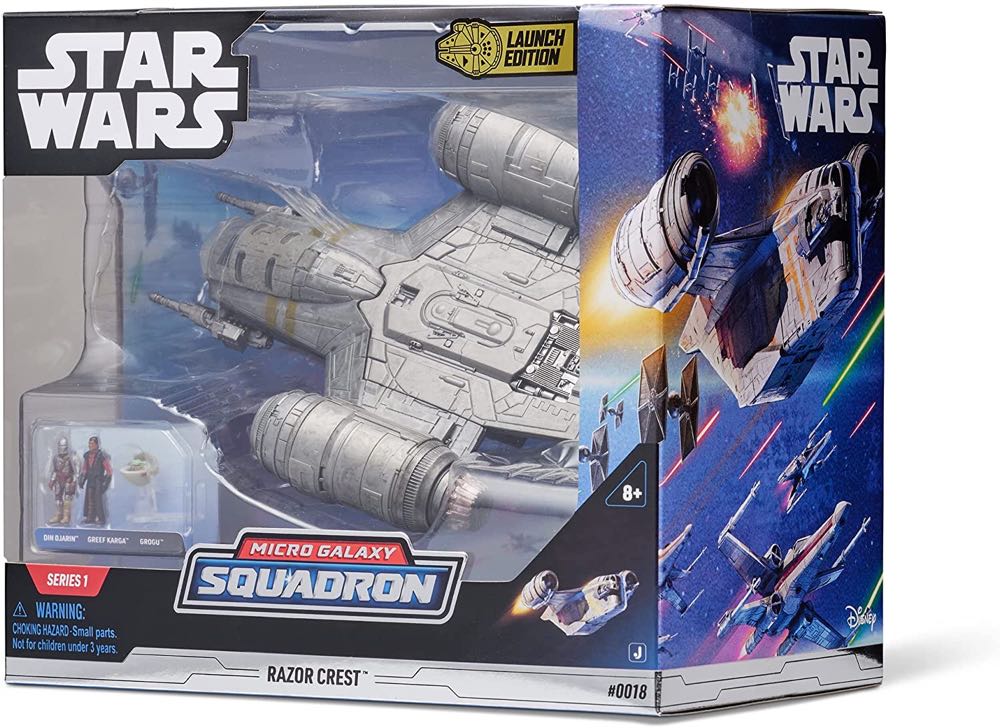 Razor Crest - Disney / Jazwares (Micro Galaxy Squadron (Starship Class)) action figure collectible [Barcode 191726416289] - Main Image 4