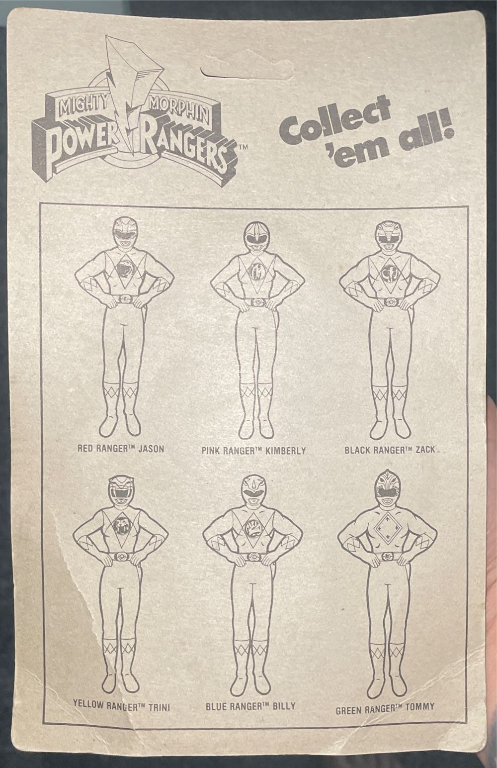 Mighty Morphin Power Range Green Bendable Figures - Gordy Toy (Bendable Figures) action figure collectible [Barcode 070314003530] - Main Image 2