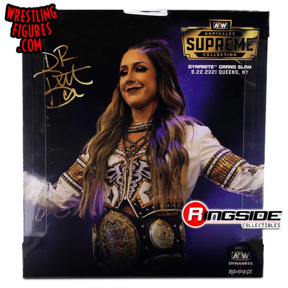 Britt Baker Supreme Series 1 #2 - Jazwares LLC (AEW Unrivaled Supreme) action figure collectible [Barcode 191726457374] - Main Image 2