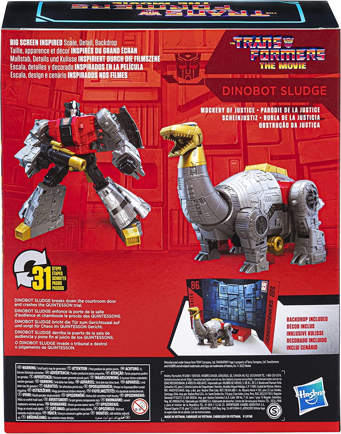 Sludge (86-15 Leader Class) - Hasbro / Takara Tomy (Transformers: Studio Series 86) action figure collectible [Barcode 5010993986804] - Main Image 4