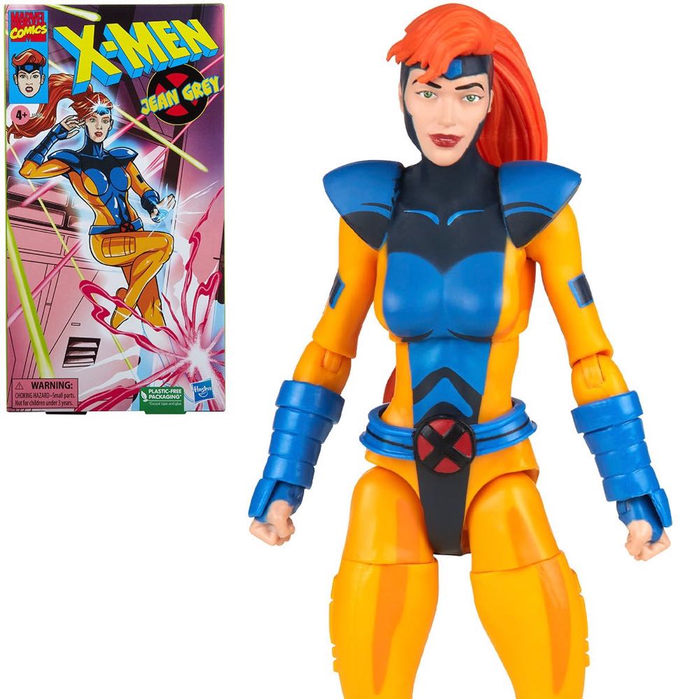 Jean Grey (X-Men TAS) - Hasbro (Marvel Legends X-Men VHS) action figure collectible [Barcode 5010994148188] - Main Image 2