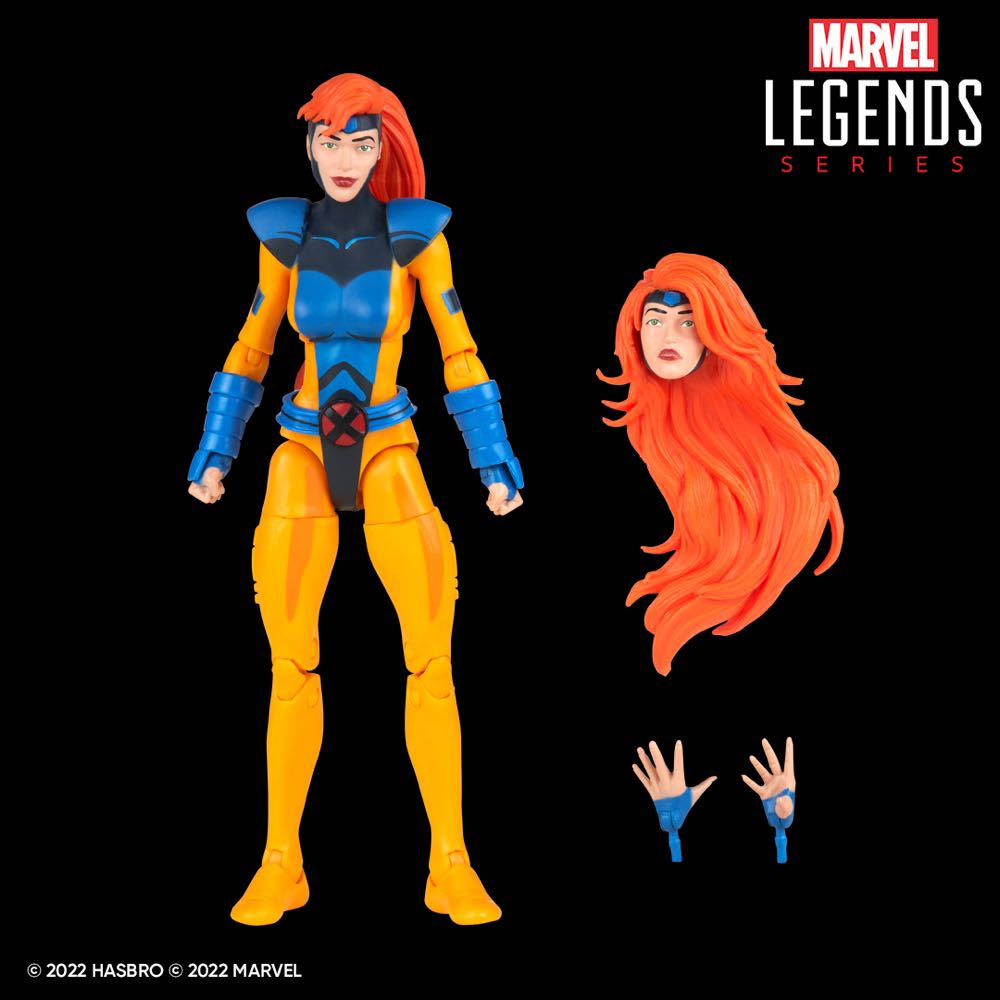 Jean Grey (X-Men TAS) - Hasbro (Marvel Legends X-Men VHS) action figure collectible [Barcode 5010994148188] - Main Image 4
