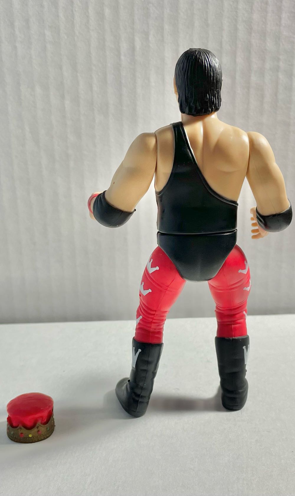 Jerry “The King” Lawler - WWF Jakks Pacific BCA (WWF Jakks Pacific BCA “Bad Boys” Superstars Series 4) action figure collectible - Main Image 4