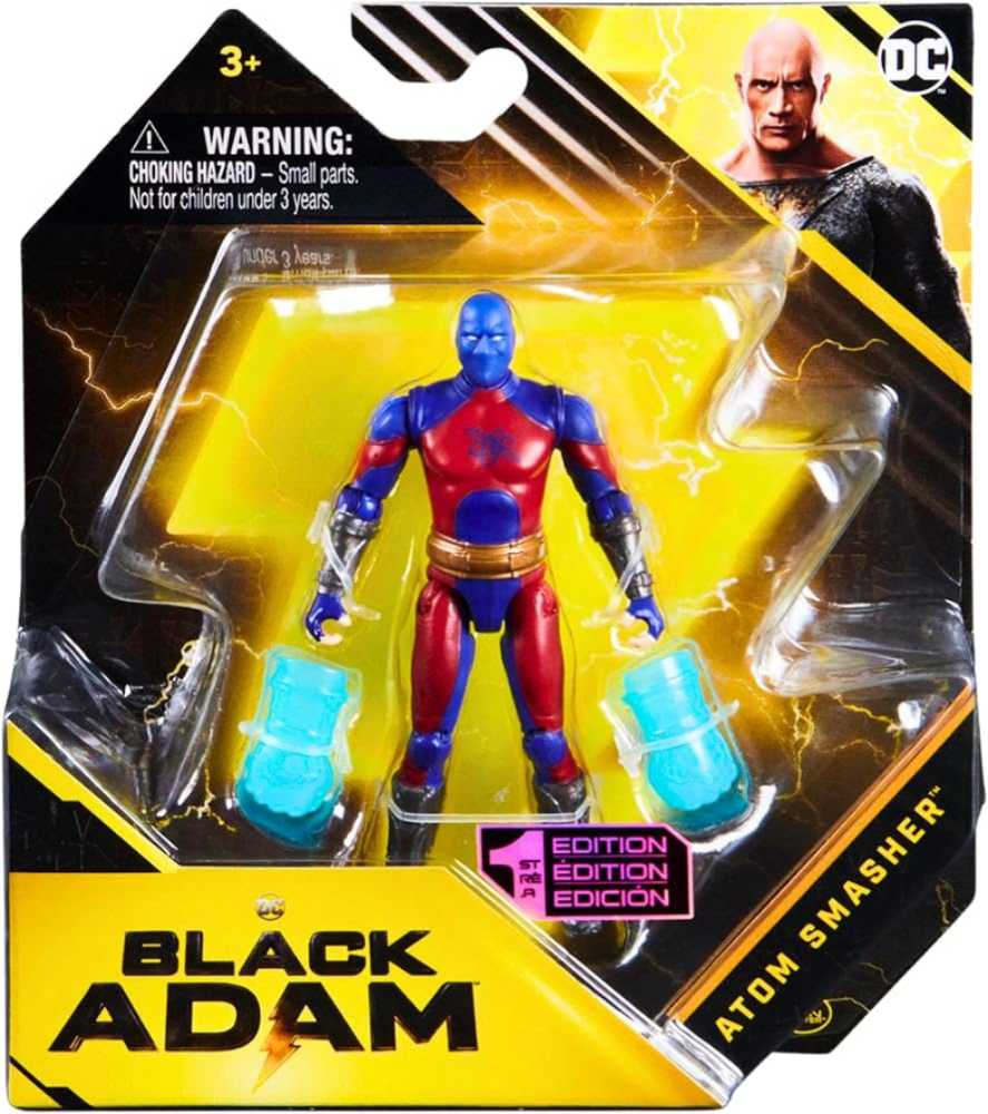 Black Atom - Spin Master (Black Adam) action figure collectible [Barcode 778988432181] - Main Image 3