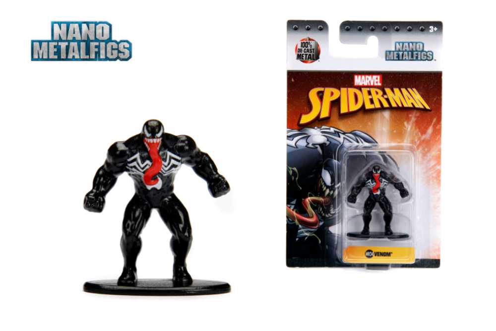 Marvel Nano Metalfigs Venom - Jada (MARVEL Spider-Man) action figure collectible [Barcode 801310992432] - Main Image 2