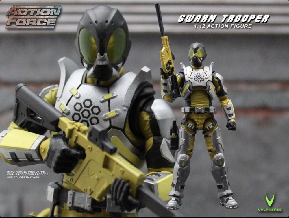 Swarm Trooper - Valaverse (Action Force) action figure collectible [Barcode 618952266841] - Main Image 4