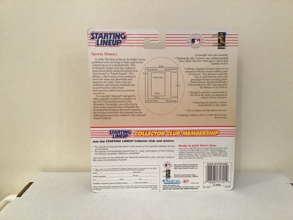 Sammy Sosa - Kenner action figure collectible - Main Image 2