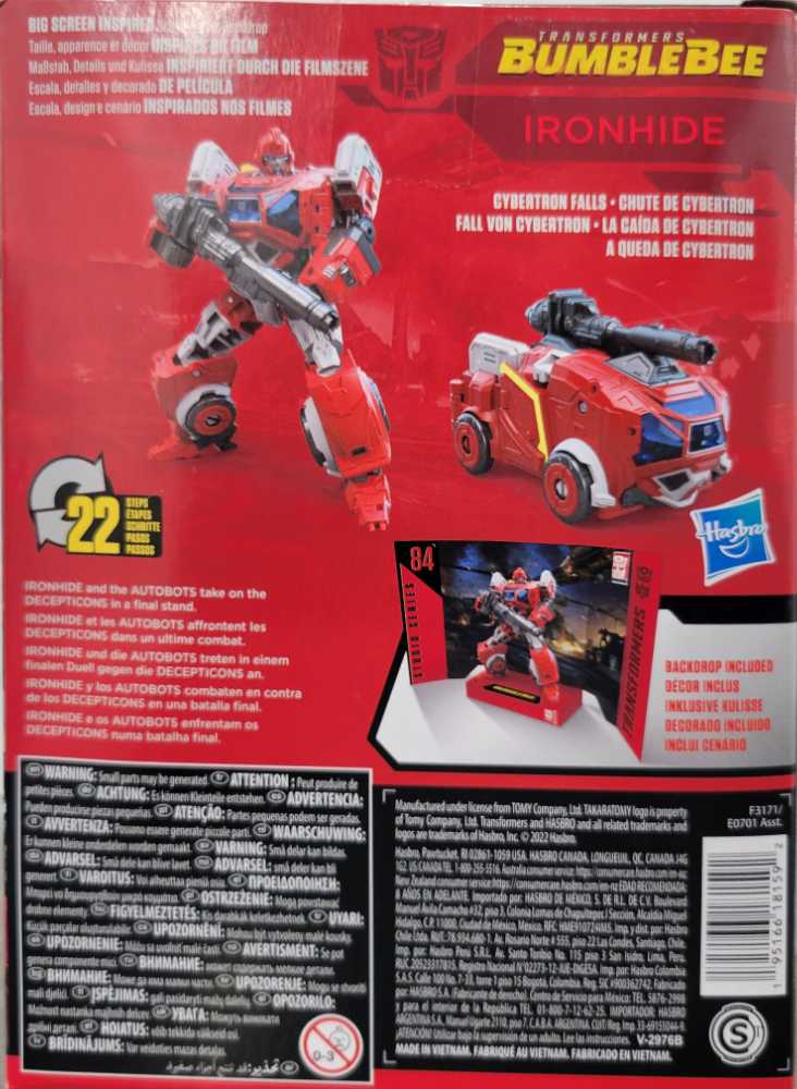 84 Ironhide Bumblebee  - Hasbro (Studio Series) action figure collectible - Main Image 4