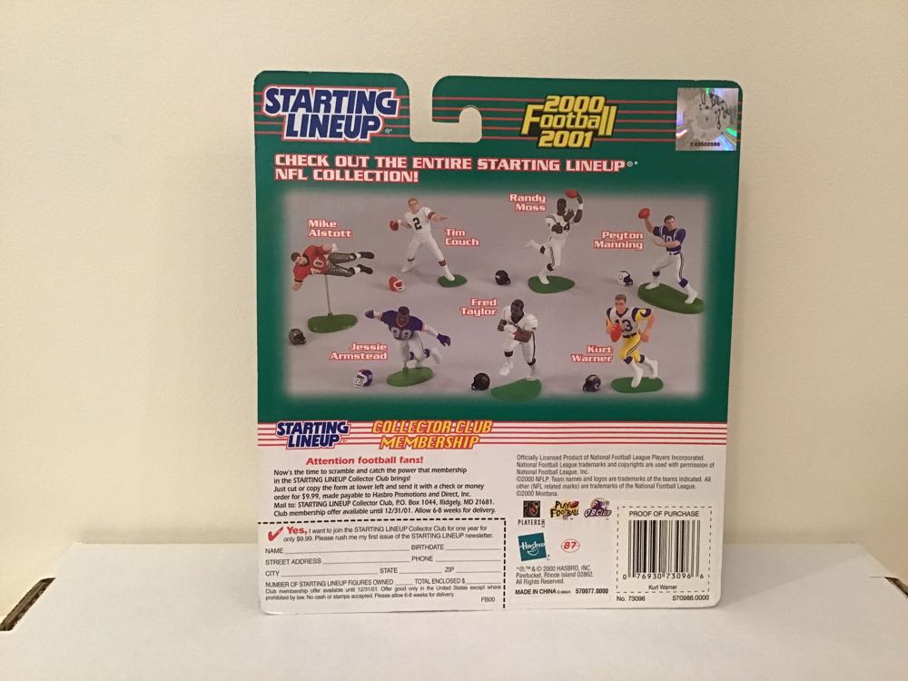 Kurt Warner - Kenner action figure collectible - Main Image 2