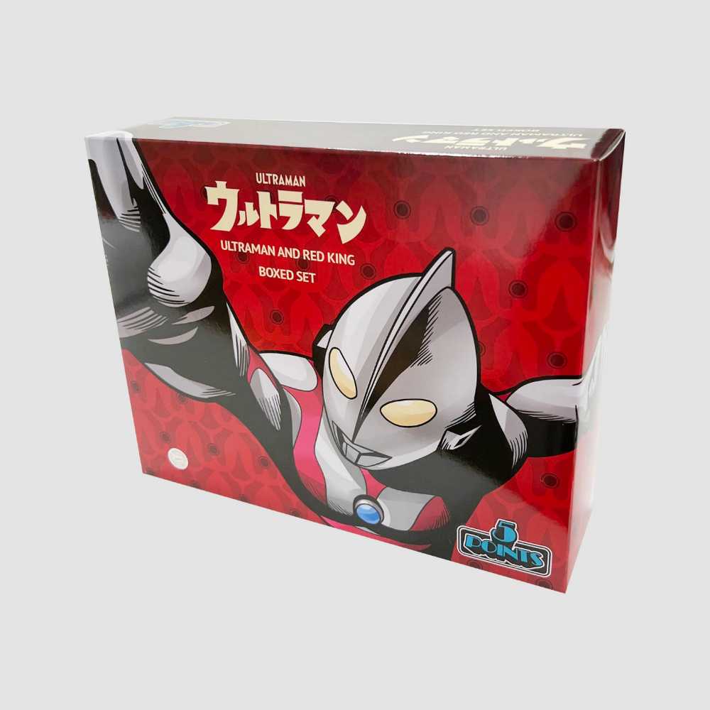 Ultraman & Red King Deluxe Action Figure Boxed Set - Mezco Toyz (Ultraman) action figure collectible [Barcode 696198180558] - Main Image 3