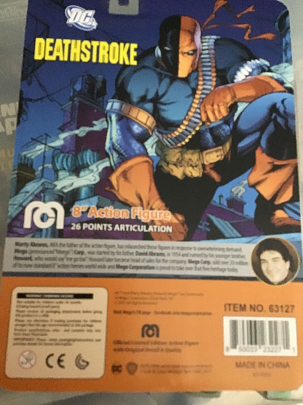 Teen Titans-Dc Heroes: Deathstroke Previews Exclusive 8” Action Figure Multicolor - MEGO Corp. (World’s Greatest Mego Heroes!) action figure collectible [Barcode 850033232271] - Main Image 2