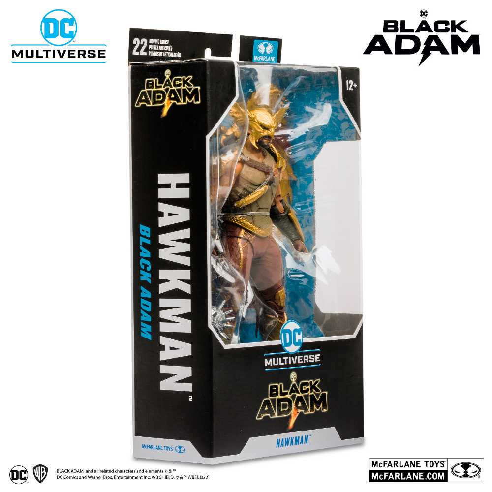 Hawkman - DCCU - EXTENDED UNIVERSE (Black Adam) action figure collectible [Barcode 787926152579] - Main Image 3