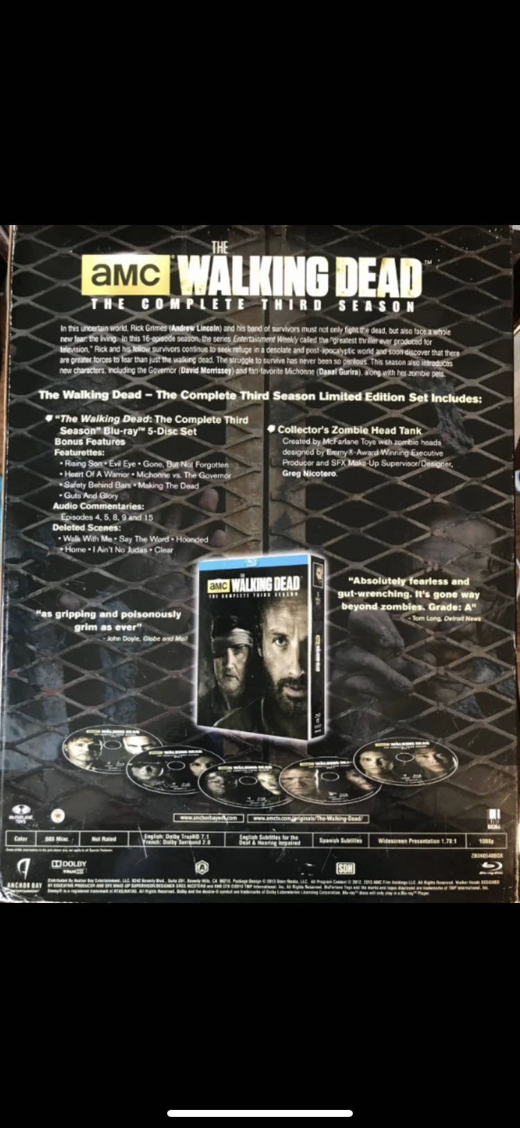 Walking Dead: Season 3 Limited Edition - McFarlane Toys action figure collectible - Main Image 3