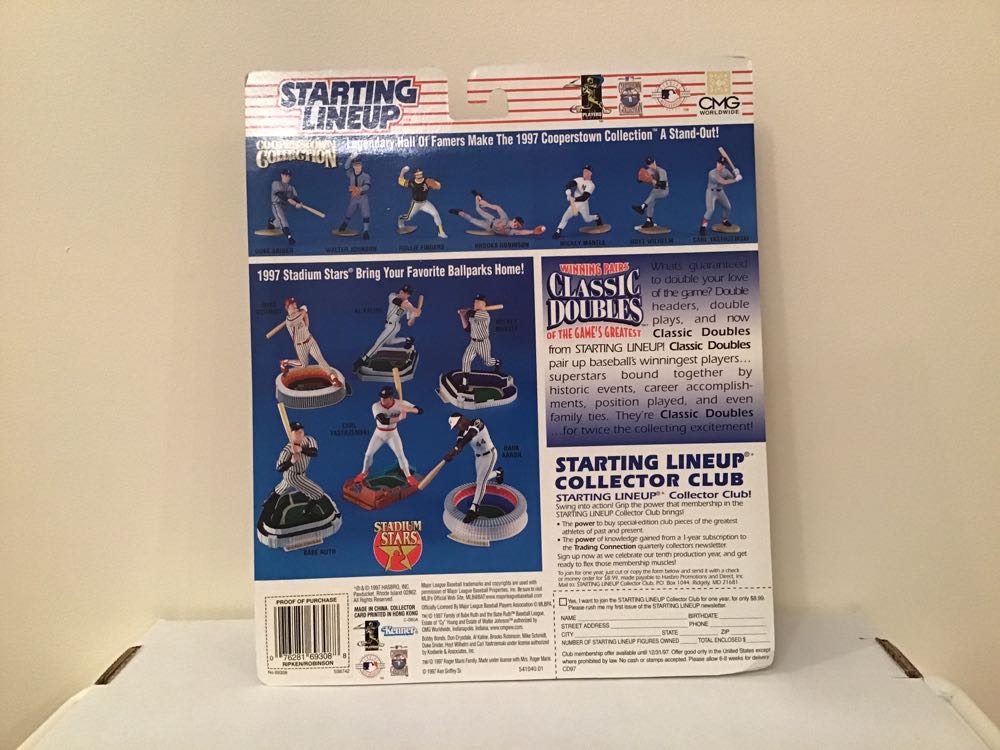 Cal Ripken, Jr. / Brooks Robinson - Kenner (Classic Doubles) action figure collectible - Main Image 2