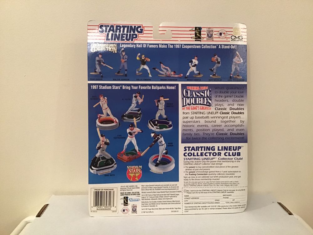 Mark McGwire / Roger Maris - Kenner (Classic Doubles) action figure collectible - Main Image 2