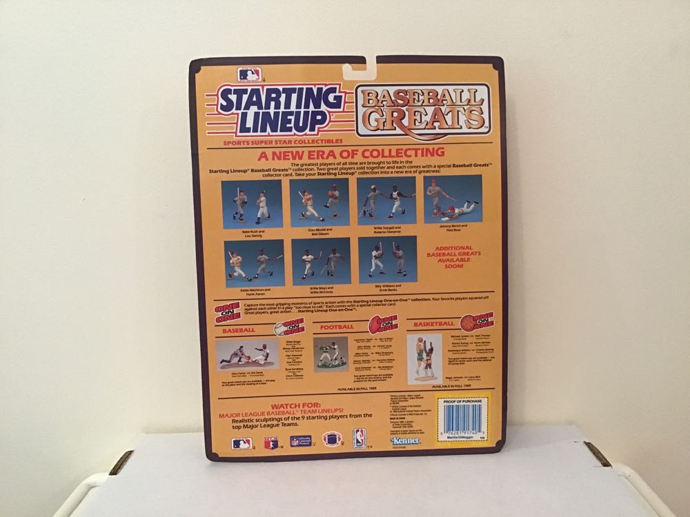 Mickey Mantle / Joe DiMaggio - Kenner (Baseball Greats) action figure collectible - Main Image 2