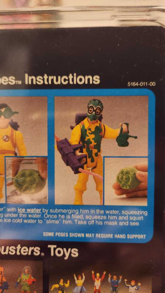 The Real Ghostbusters - Slimed Heroes Louis Tully - Kenner (The Real Ghostbusters) action figure collectible [Barcode 076281815909] - Main Image 4