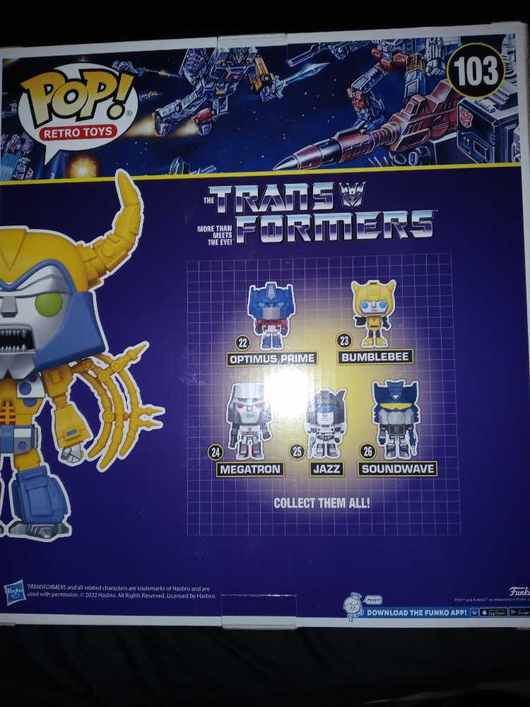 Unicron # 103 ~ Transformers - Funko Pop! (Funko Pop) action figure collectible [Barcode 889698652643] - Main Image 2