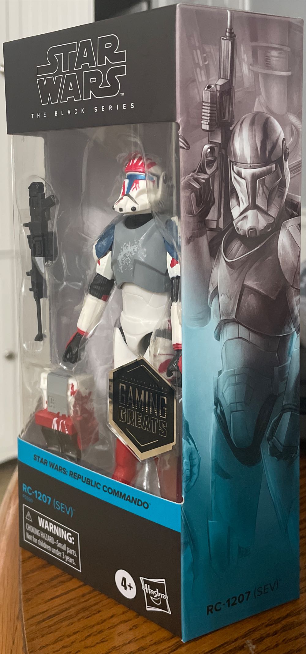 RC-1207 (Sev) - Hasbo / Kenner (Star Wars - Black Series / Gaming Greats) action figure collectible [Barcode 5010993962952] - Main Image 3