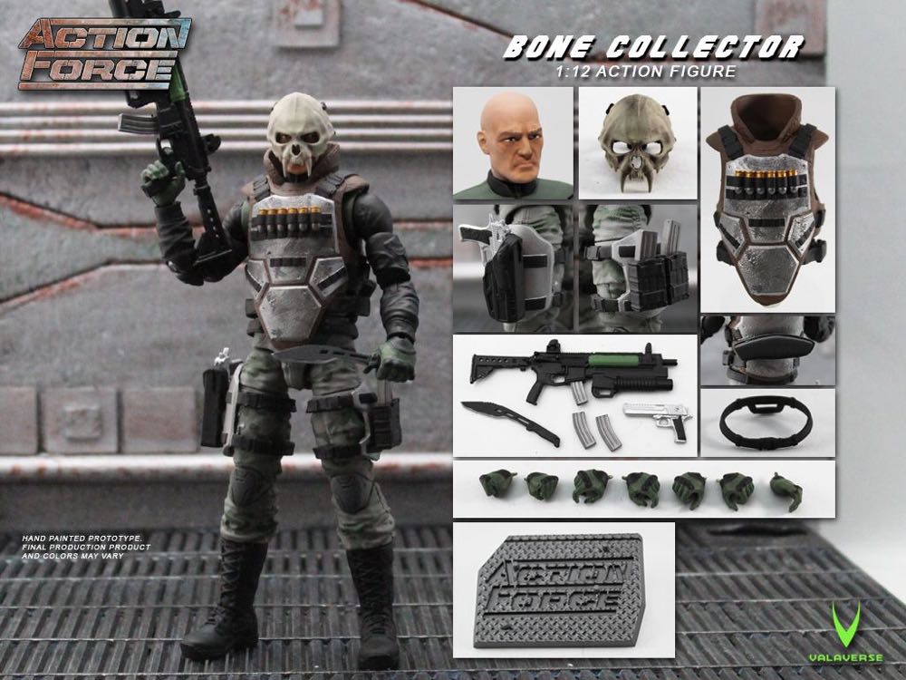 Bone Collector - Valaverse (Action Force Figure) action figure collectible [Barcode 618952266773] - Main Image 2