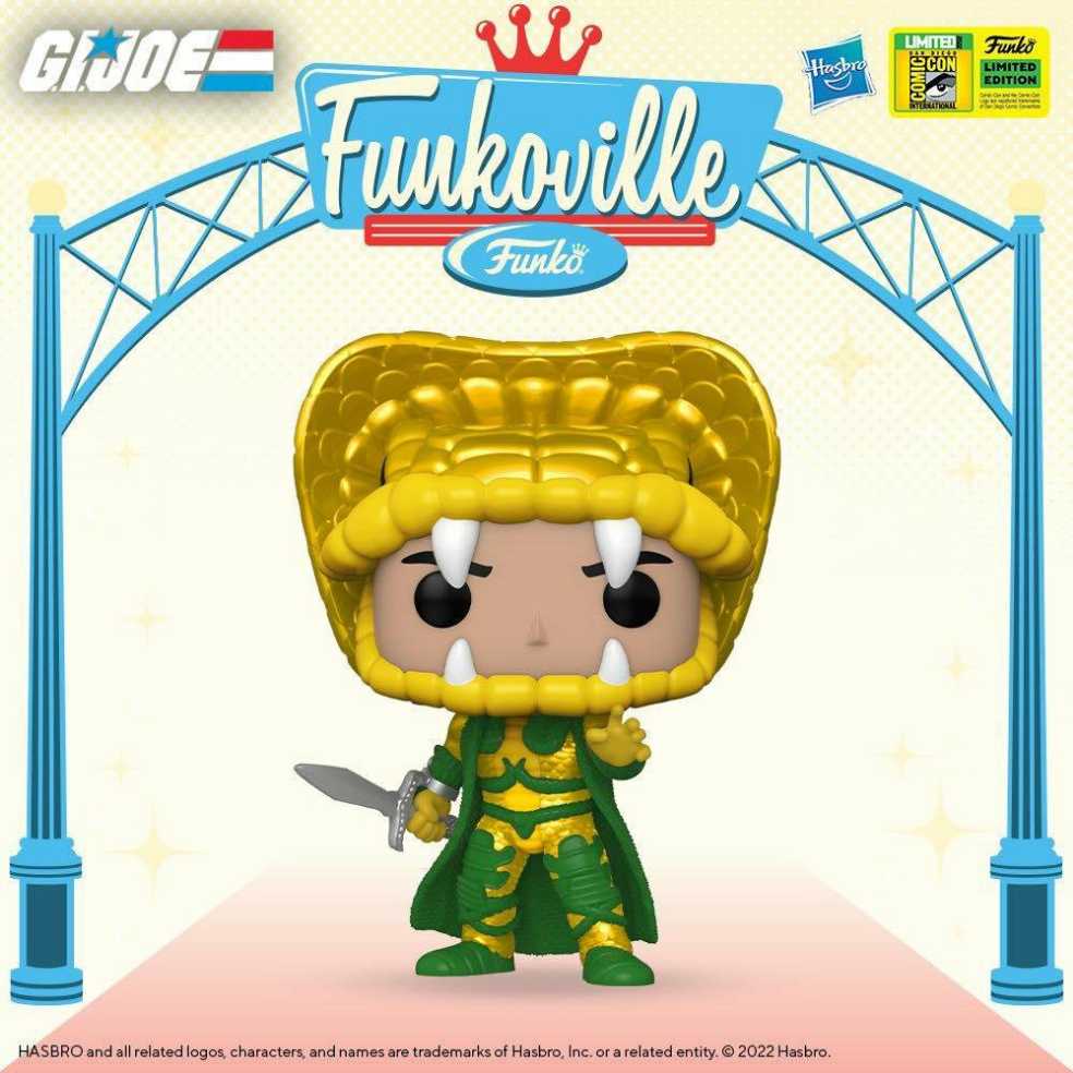Serpentor Funko Pop 107 - Funko Pop! Retro Toys (G. I. JOE) action figure collectible [Barcode 889698652520] - Main Image 3