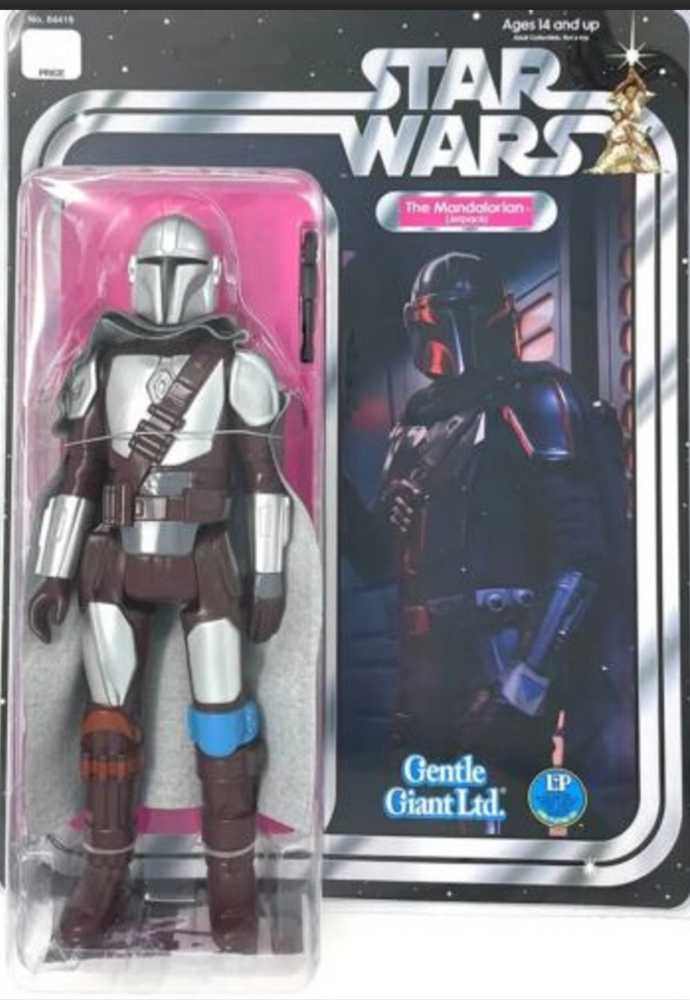 The Mandalorian: Beskar Armor Jumbo - Gentle Giant LTD (Star Wars) action figure collectible [Barcode 699788844199] - Main Image 2
