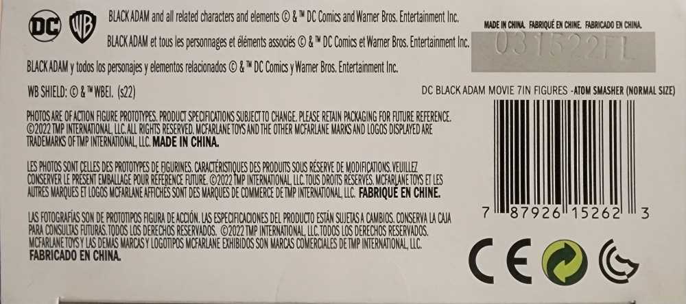 Atom Smasher / Spectre - McFarlane Toys (DC Multiverse) action figure collectible [Barcode 787926152623] - Main Image 4