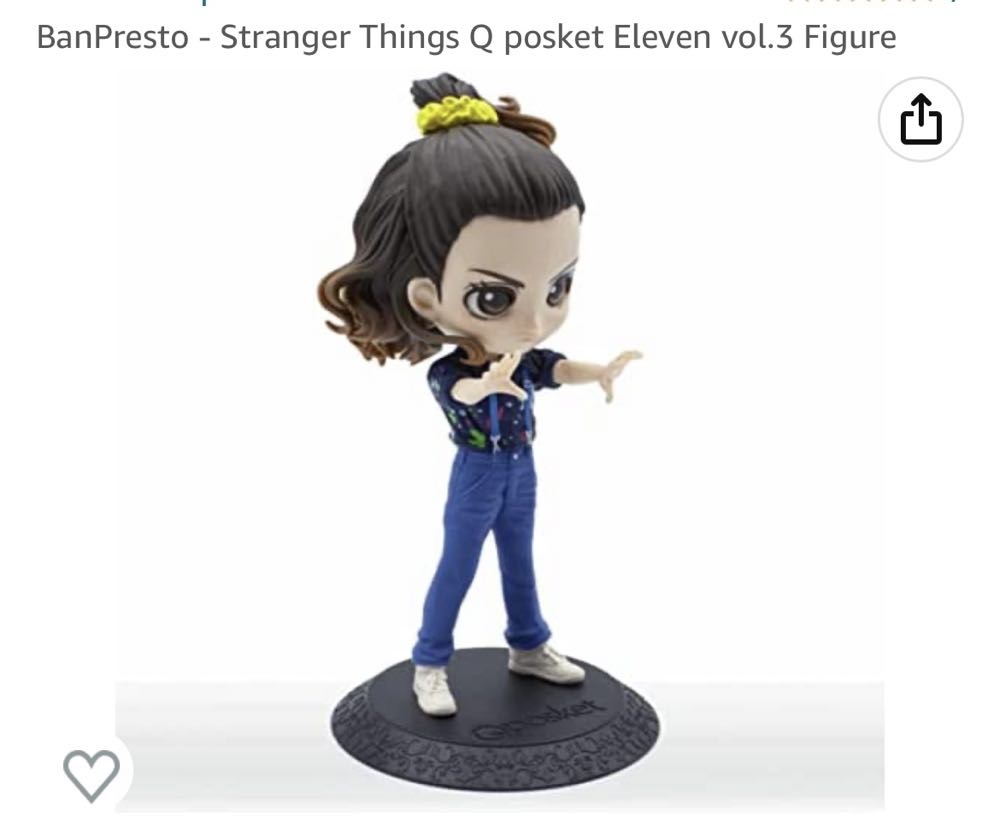 Banpresto Stranger Things Q Posket Eleven Vol.3 Figure - Banpresto (Stranger Things) action figure collectible [Barcode 4983164180084] - Main Image 2