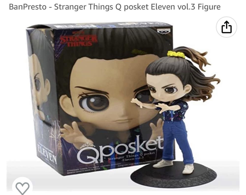 Banpresto Stranger Things Q Posket Eleven Vol.3 Figure - Banpresto (Stranger Things) action figure collectible [Barcode 4983164180084] - Main Image 3