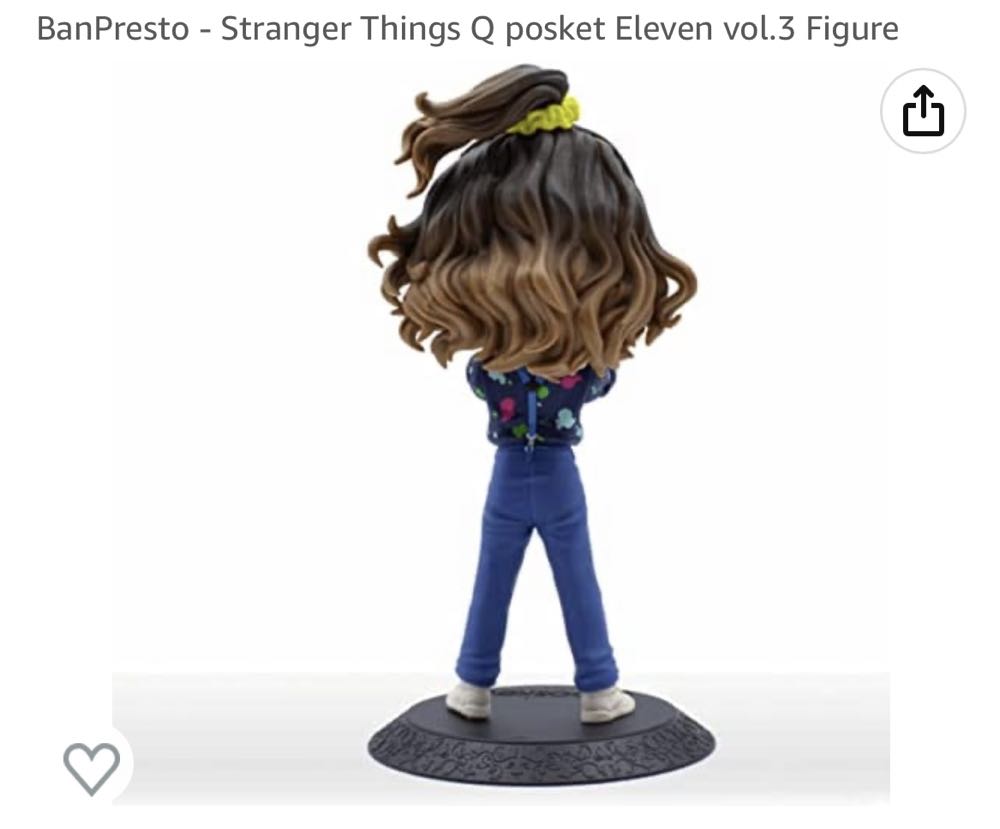 Banpresto Stranger Things Q Posket Eleven Vol.3 Figure - Banpresto (Stranger Things) action figure collectible [Barcode 4983164180084] - Main Image 4