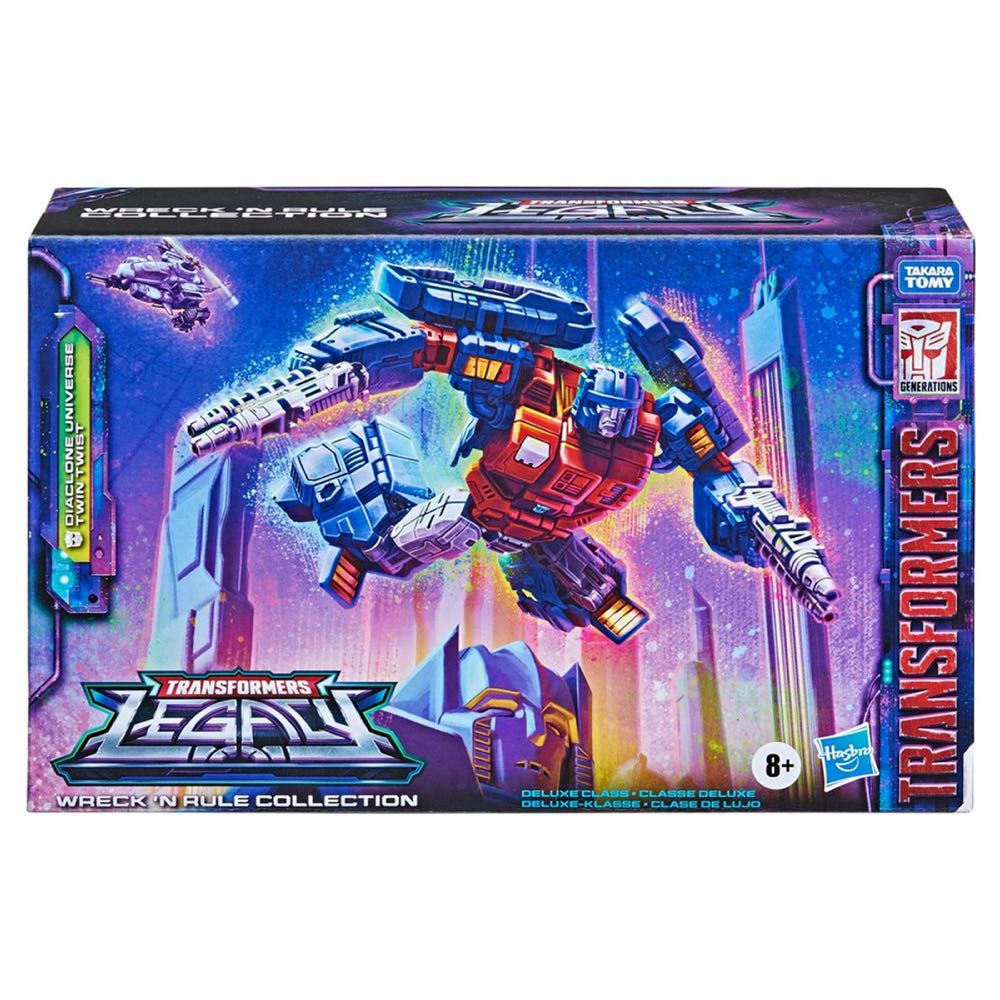 Diaclone Universe Twin Twist - Hasbro (Deluxe Class) action figure collectible - Main Image 3